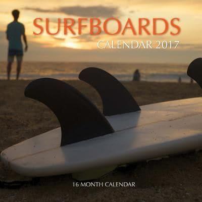 Surfboards Calendar 2017
