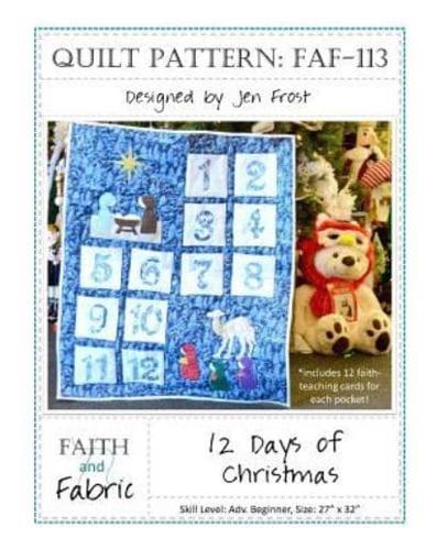 12 Days of Christmas Quilt Pattern