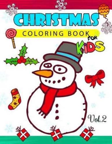 Christmas Coloring Books for Kids Vol.2