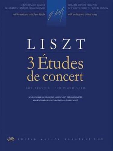 3 Etudes De Concert