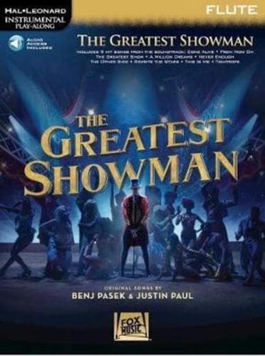 INSTRUMENTAL PLAY-ALONG THE GREATEST SHOWMAN FLUTE BOOK/AUDIO ONLINE