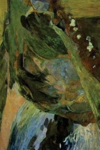 "Flutist on the Cliffs" by Paul Gauguin - 1889