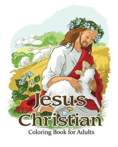 Jesus Christian Coloring Book for Adults