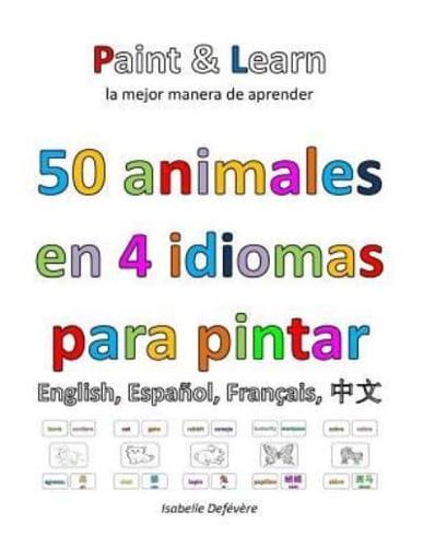 50 Animales En 4 Idiomas