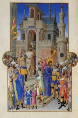 "Christ Leaving the Praetorium" by the Limbourg Brothers