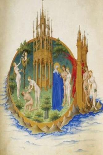 "The Fall and the Expulsion from Paradise" by the Limbourg Brothers