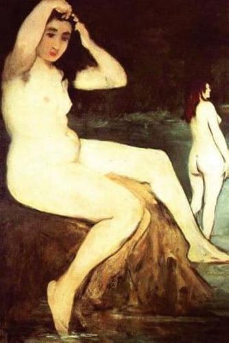 "Bathers on Seine" by Edouard Manet