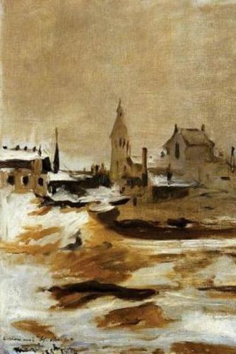 "Effect of Snow at Petit Montrouge" by Edouard Manet - 1870