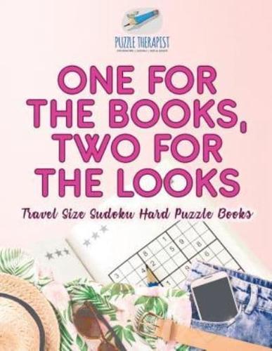 One for the Books, Two for the Looks   Travel Size Sudoku Hard Puzzle Books