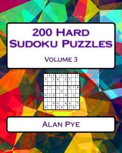 200 Hard Sudoku Puzzles Volume 3