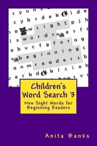 Children's Word Search 3