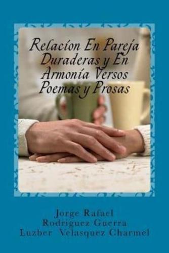 Relacion En Pareja Duraderas Y En Armonia Versos Poemas Y Prosas