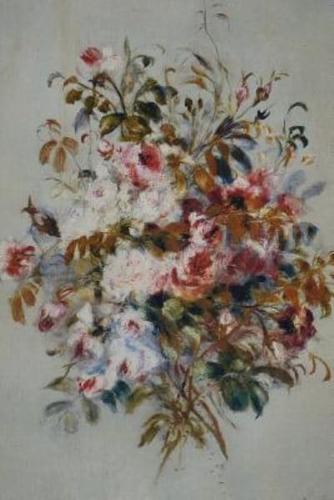 150 Page Lined Journal a Bouquet of Roses, 1879 Pierre Auguste Renoir