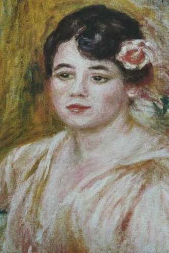 150 Page Lined Journal Adele Besson, 1918 Pierre Auguste Renoir