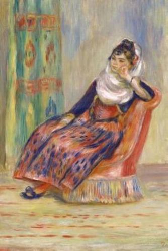 150 Page Lined Journal Algerian Woman, 1881 Pierre Auguste Renoir