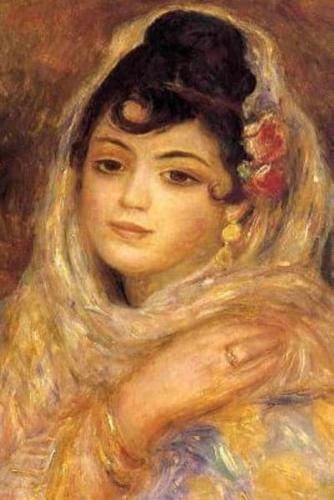 150 Page Lined Journal Algerian Womann, 1881 Pierre Auguste Renoir