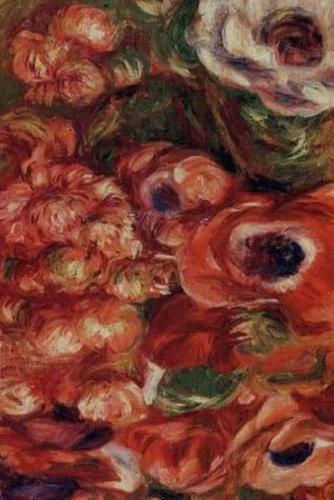 150 Page Lined Journal Anemones 04 Pierre Auguste Renoir