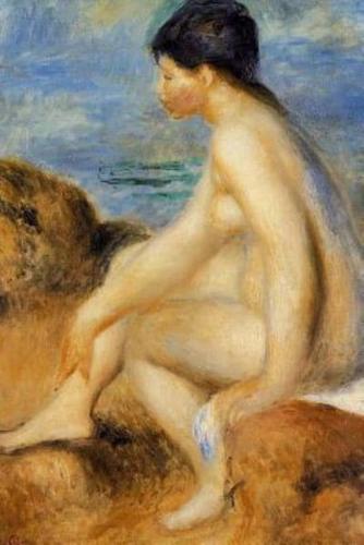 150 Page Lined Journal Bather, 1892-93 Pierre Auguste Renoir