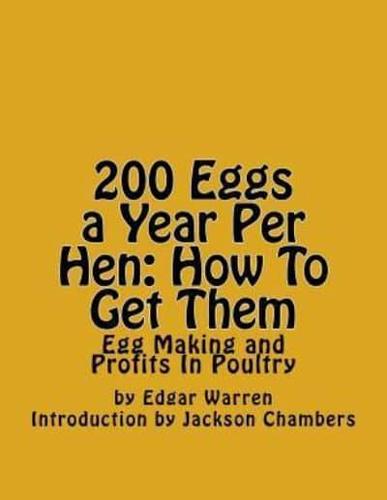 200 Eggs a Year Per Hen