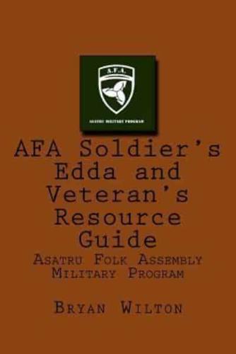 AFA Soldiers Edda and Veterans Resource Guide