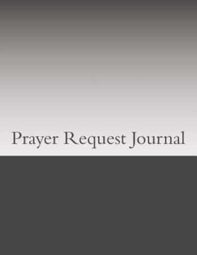 Prayer Request Journal