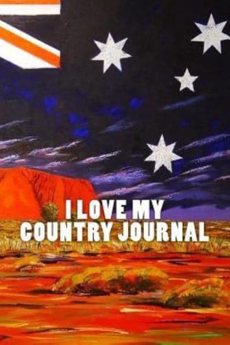 I Love My Country Journal