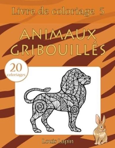 Livre De Coloriage Animaux Gribouillés