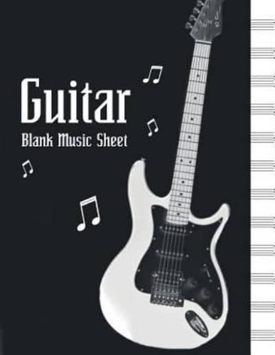 Blank Music Sheet Guitar