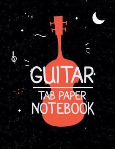 Guitar Tab Paper Notebook