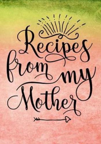 Recipes from My Mother