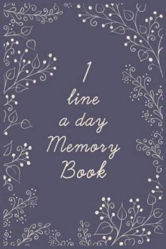 1 Line a Day Memory Book