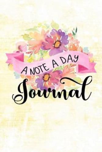 A Note a Day Journal