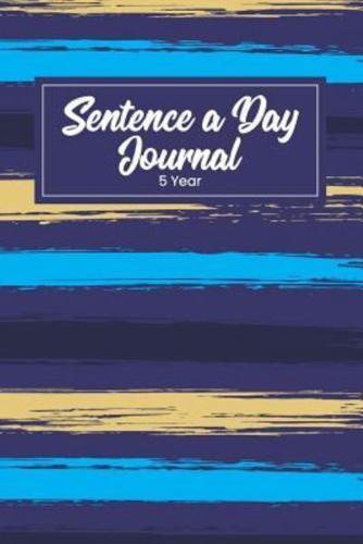 Sentence a Day Journal 5 Year
