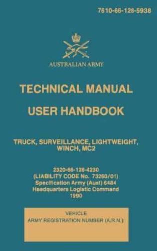 Technical Manual User Handbook Truck, Surveillance, Lightweight, Winch, MC2
