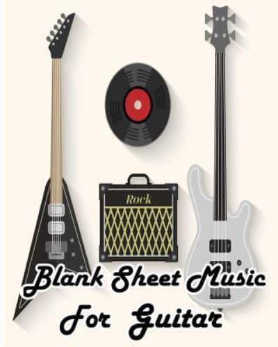 Blank Sheet Music for Guitar