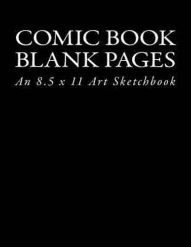 Comic Book Blank Pages