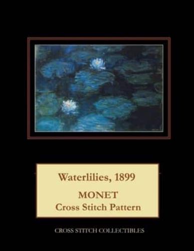 Waterlilies, 1899: Monet cross stitch pattern