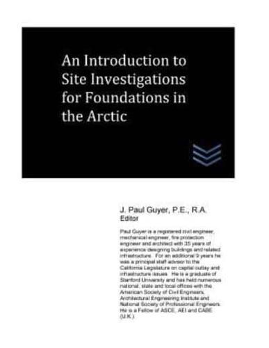 An Introduction to Site Investigations for Foundations in the Arctic