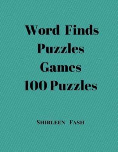 Word Finds Puzzles Games 100 Puzzles