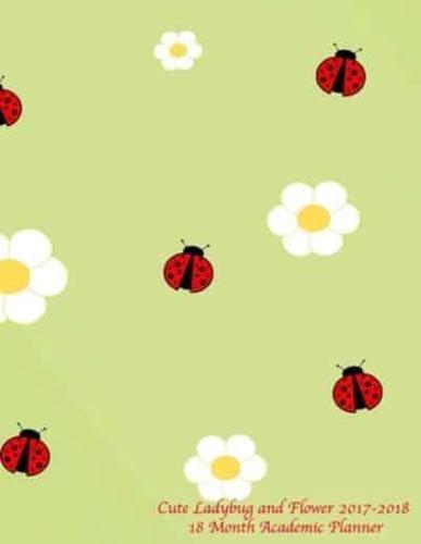 Cute Ladybug and Flower 2018 Academic Planner