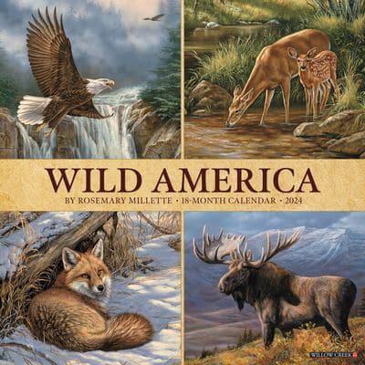 Wild America 2024 12 X 12 Wall Calendar