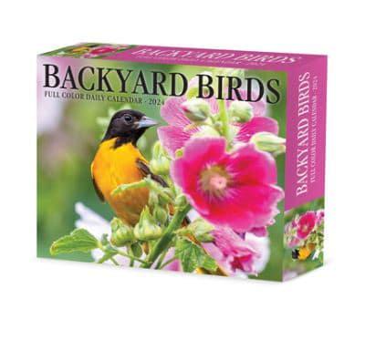 Backyard Birds 2024 6.2 X 5.4 Box Calendar