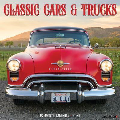 2025 Classic Cars & Trucks Wall Calendar