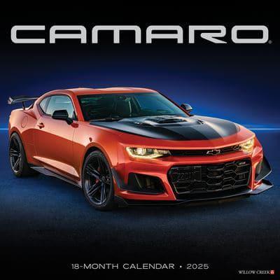 Camaro 2025 12 X 12 Wall Calendar