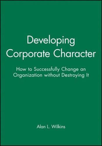 Developing Corporate Character