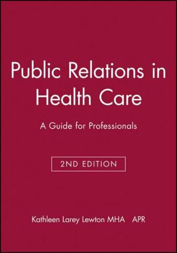 Public Relations in Health Care