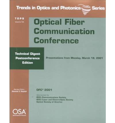 OFC 2001, Optical Fiber Communication Conference and Exhibit