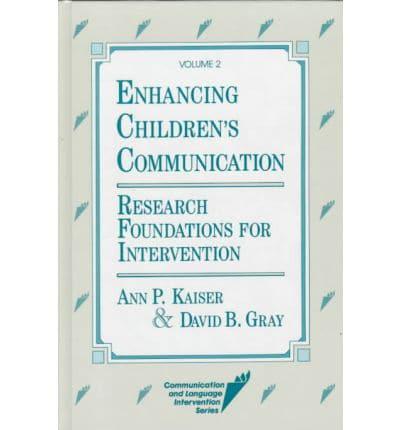 Enhancing Children's Communication