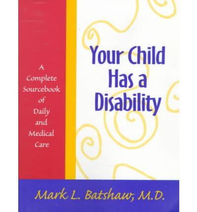 Your Child Has a Disability