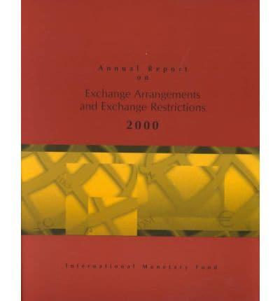 Annual Report On Exchange Arrangements & Exchange Restrictions 2000 (Aeiea0012000)